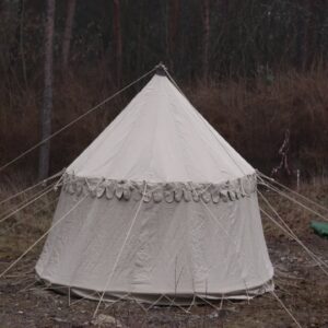 Medieval-Style Canvas Pavilion Tent